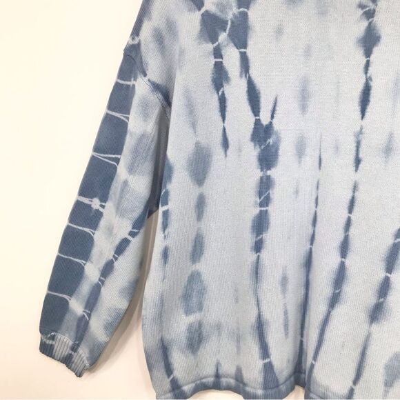 Velvet Heart ZUMA Blue Tie Dye Crew Neck Sweater - Picture 11 of 16